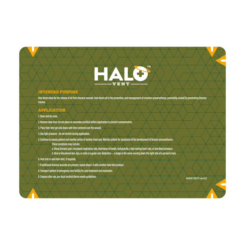 Оклюзійна наліпка HALO VENT
