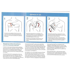 Оклюзійна пов’язка Russell Chest Seal з 4 клапанами PerSys Medical