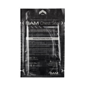 Оклюзійна наліпка комбінована SAM Chest Seal combo