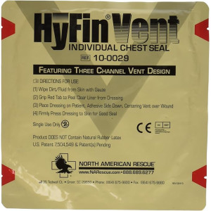 Окклюзионная повязка HyFin Vent NAR с клапаном