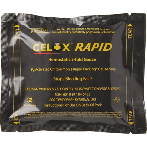 Гемостатическая марля Celox RAPID (Z-сложенная)