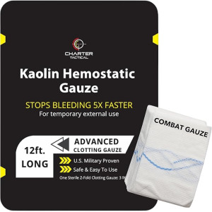Гемостатический бинт QuikClot Combat Gauze Z-Folded