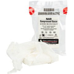 Компресійний бинт North American Rescue (Rolled) NAR Compact Crinkle Cotton Gauze